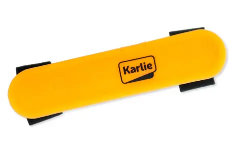 Karlie Lampka LED do obroży/smyczy/szelek z funkcją ładowania USB pomarańczowa / 12x2,7cm