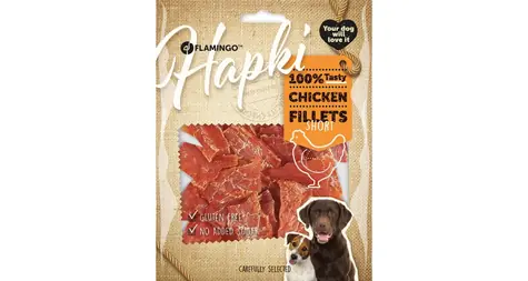 Kawałki kurczaka Flamingo Delicacy krótkie 170g