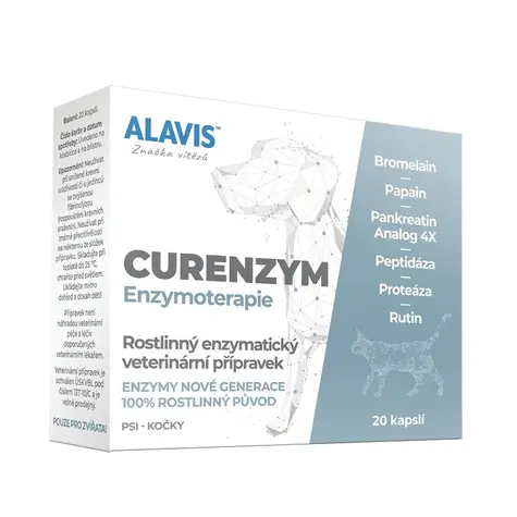 ALAVIS CURENZYM Enzymoterapia 20 kapsułek