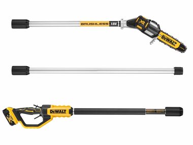 DeWalt DCMPS567P1 / Akumulatorowa piła łańcuchowa / 18V / Li- ION / 1x 5Ah / ładowarka / drążek 20cm