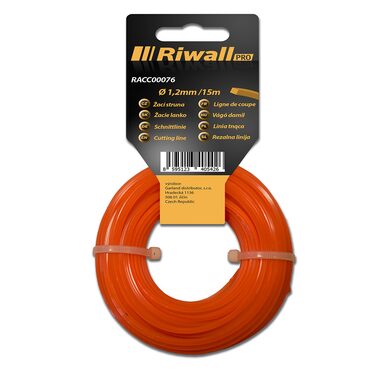 Riwall Sznurek koszący 1,2 mm / 15 m