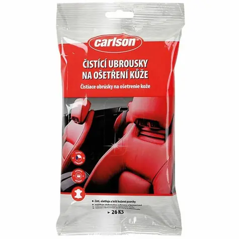Chusteczki do czyszczenia skóry Carlson 26 szt. 1 szt
