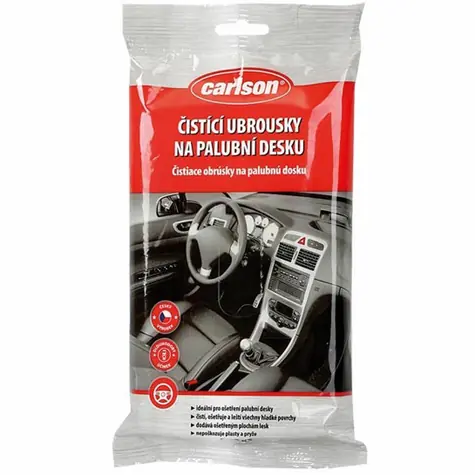 Chusteczki do czyszczenia deski rozdzielczej Carlson 26 szt