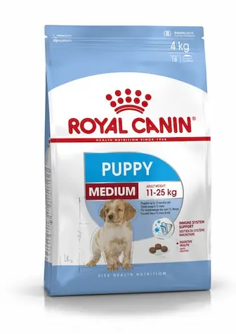 Royal Canin Medium Puppy 4 kg / Granulat dla psów / od 11 do 25 kg / do 12 miesięcy