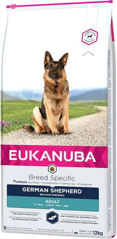 Eukanuba Owczarek Niemiecki 12 kg / granulat dla psów / dla dorosłych owczarków niemieckich od 1 roku życia