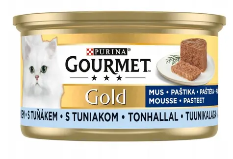 PURINA GOURMET GOLD pasztet z tuńczykiem 85 g / Karma konserwowa dla kotów