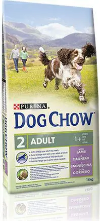 PURINA Dog Chow Adult Lamb+Rice 14kg / dla dorosłych psów / jagnięcina z ryżem