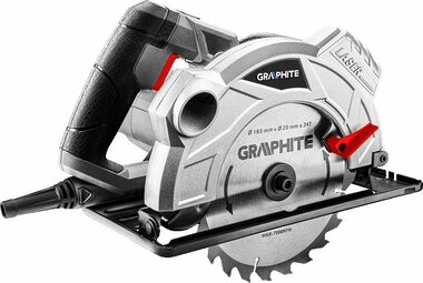 Graphite 58G492 / Piła tarczowa / 1500W / średnica brzeszczotu 185 mm / 5800 obr/min