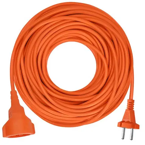 Przedłużacz Solight PS22 1z 20 m pomarańczowy / 2 x 1,5mm2