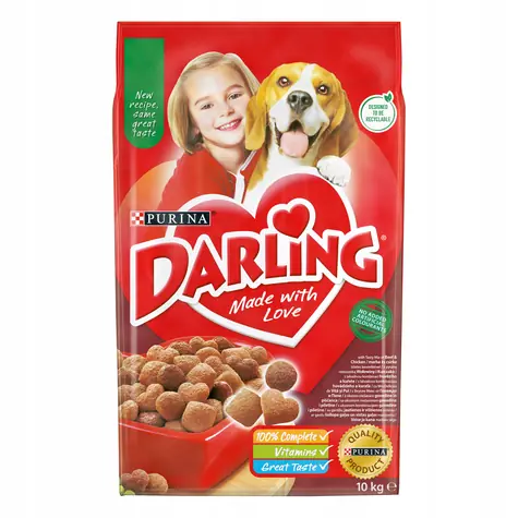 PURINA Darling mieszanka mięsna 10 kg / Granulat dla psów