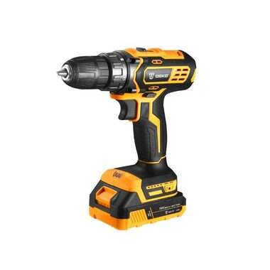 Deko Tools DKCD16XL01-B5 / Wiertarko-wkrętarka akumulatorowa / 3/8" / 1350 obr./min / 32 Nm / 16 V / 2 akumulatory 