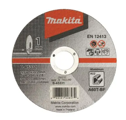 Makita B-45331 Tarcza tnąca do aluminium 125 x 1,6 x 22 mm