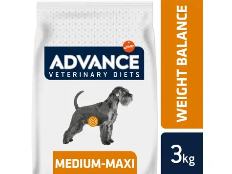 ADVANCE-VD Waga dla psa MED/MAXI 3kg / Granulat dla psów 