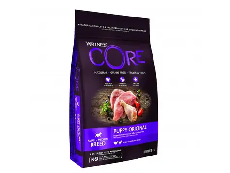 Wellness Core Dog Original Puppy Small&Medium indyk i kurczak 10kg / Karma dla szczeniąt małych i średnich ras