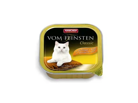 Animonda Vom Feinsten Klasyczny pasztet dla kotów drób + cielęcina 100g