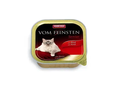 Animonda Vom Feinsten Senior pasztet dla starszych kotów wołowina 100g