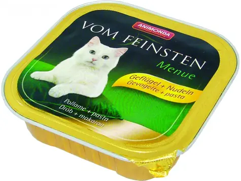 Animonda Vom Feinsten Menue pasztet dla kotów drób + makaron 150g
