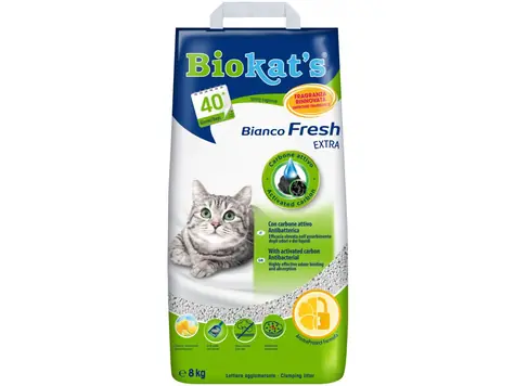 Ściółka Bianco Fresh EXTRA firmy Biokat 8kg