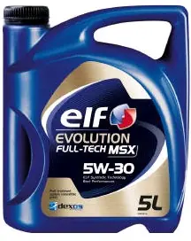 ELF EVOLUT FT MSX 5W-30 5l / Syntetyczny olej silnikowy 