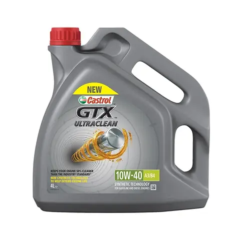 Castrol GTX 10W-40 A3/B4 4l / Olej silnikowy półsyntetyczny / po sprzedaży