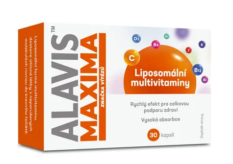 ALAVIS MAXIMA Multiwitaminy liposomalne 30 kapsułek