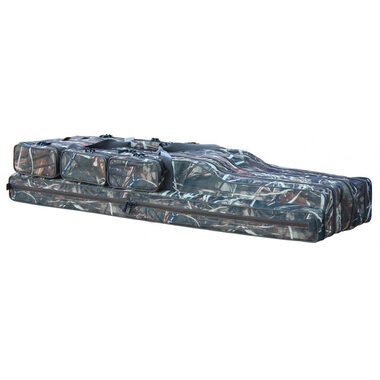 Suretti Pokrowiec na wędkę trójkomorowy 110cm Camo