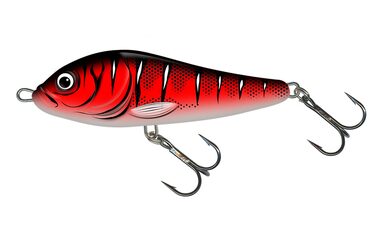 Salmo Wobler Rattlin&#39; Slider Tonący 8cm Czerwony Wake