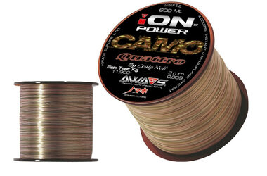 AWA-S Line ION Power Camo Quattro 600 m 0,255 mm 8,4 kg