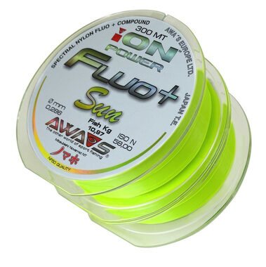 AWA-S Line ION Power Fluo+ Sun 2x300m 0,181mm 4,5kg