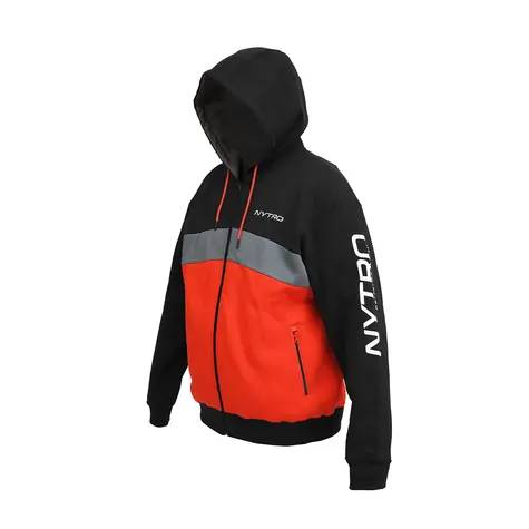 Bluza z kapturem Nytro, zapinana na zamek, 2XL