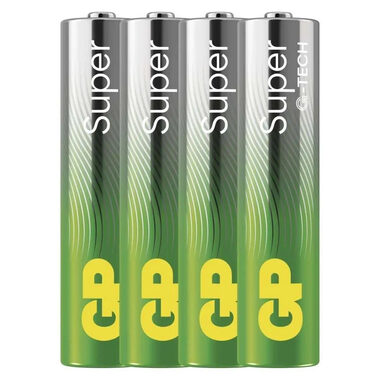 Bateria alkaliczna GP Super AAA (LR03) 4 szt