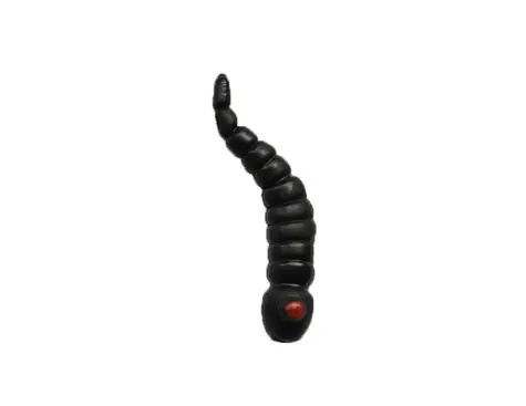 Carp 'R' Us Szelki Mouthsnagger Larwy ważek Shorty Czarne 8szt