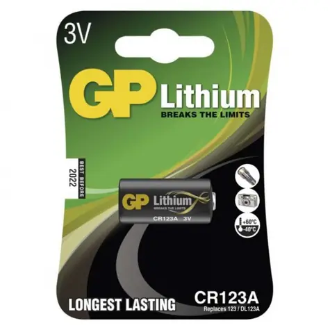 Bateria litowa GP CR123A