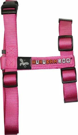 Huhubamboo Szelki dla psa różowe / 32-46cm
