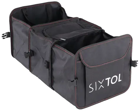 SIXTOL CAR COMPACT 5 THERMO - Organizer do bagażnika samochodu / 5 przegródek / torba termiczna / składana