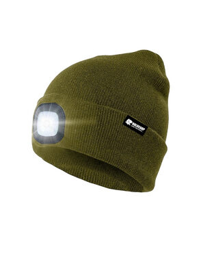 Czapka Holdcarp LED Light USB w kolorze zielonym