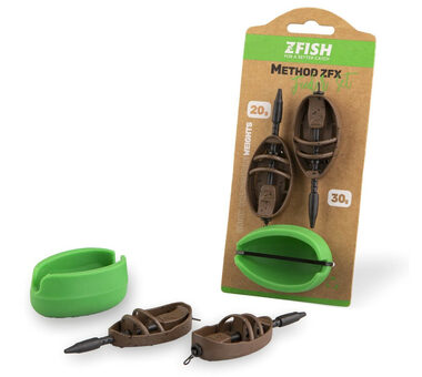 Zestaw koszyczków do metody Zfish ZFX 20,30g+form