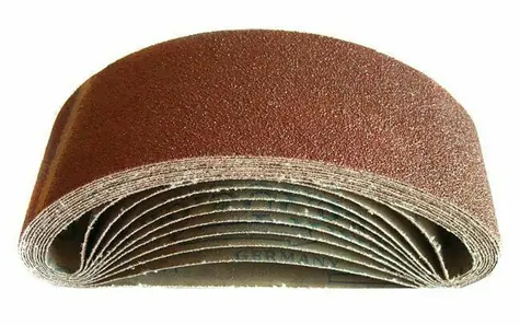 Pas bezkońcowy z płótnem ściernym GEKO 75x457mm - P100 