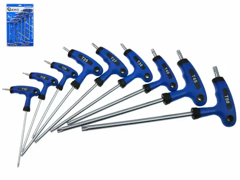 GEKO G30587 Zestaw kluczy Torx typ T 9 szt 