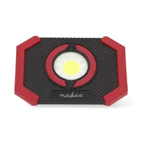 Lampa robocza Nedis / 10 W / Zasilana bateryjnie / 5 V DC / N/A / Akumulatorowa / 1000 lm / Zasięg światła: 30 m