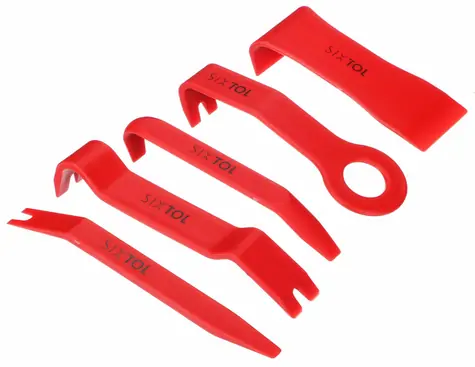 SIXTOL MECHANIC TRIM SET 1 / Zestaw do ściągania tapicerki / 5 szt 