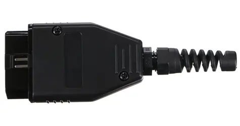 Cable MECHANICZNY SIXTOL 29 czarny / wtyczka OBD-II 16 pinów do samodzielnego montażu kabla