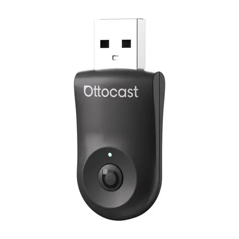 Ottocast CA505-T MINI czarny / Adapter bezprzewodowy 2w1 / Carplay i Android 
