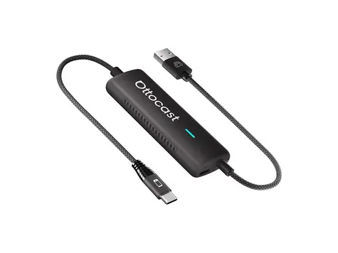 Ottocast CA450 czarny / Adapter bezprzewodowy / MirrorCast / Carplay i Android