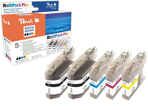 Peach alternatywny wkład Brother LC-227XL i 225XL / Brother MFC-J4620 / Combi Pack PLUS