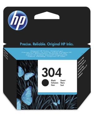Oryginalny wkład HP N9K06AE 304 czarny / DeskJet 3720 / czarny