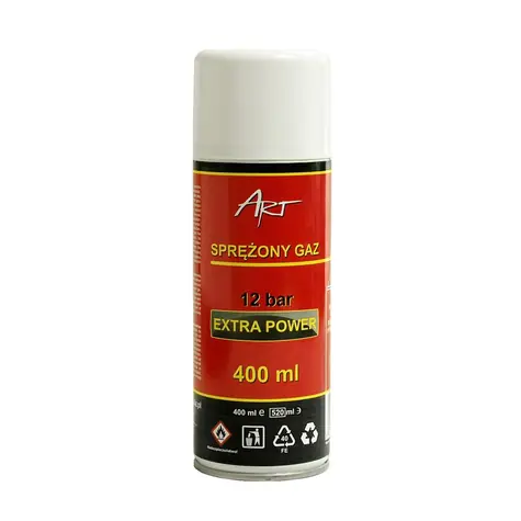 ART AS-19 Sprężone powietrze 400 ml DODATKOWA MOC 12 BARÓW