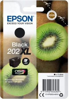 Epson 202XL Claria Premium czarny / oryginalny wkład / XP-6000 / 13,8 ml