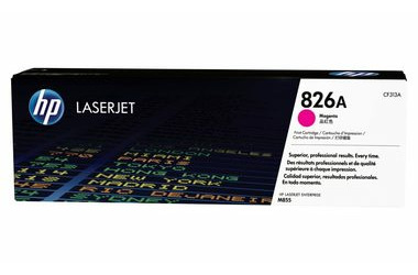 Oryginalny toner HP 826A fioletowy / Color LaserJet Enterprise M855dn / 31 000 stron
