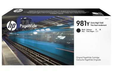 Oryginalny wkład atramentowy HP 981Y czarny / do HP PageWide Enterprise Color 556dn i 556xh / 343,5ml